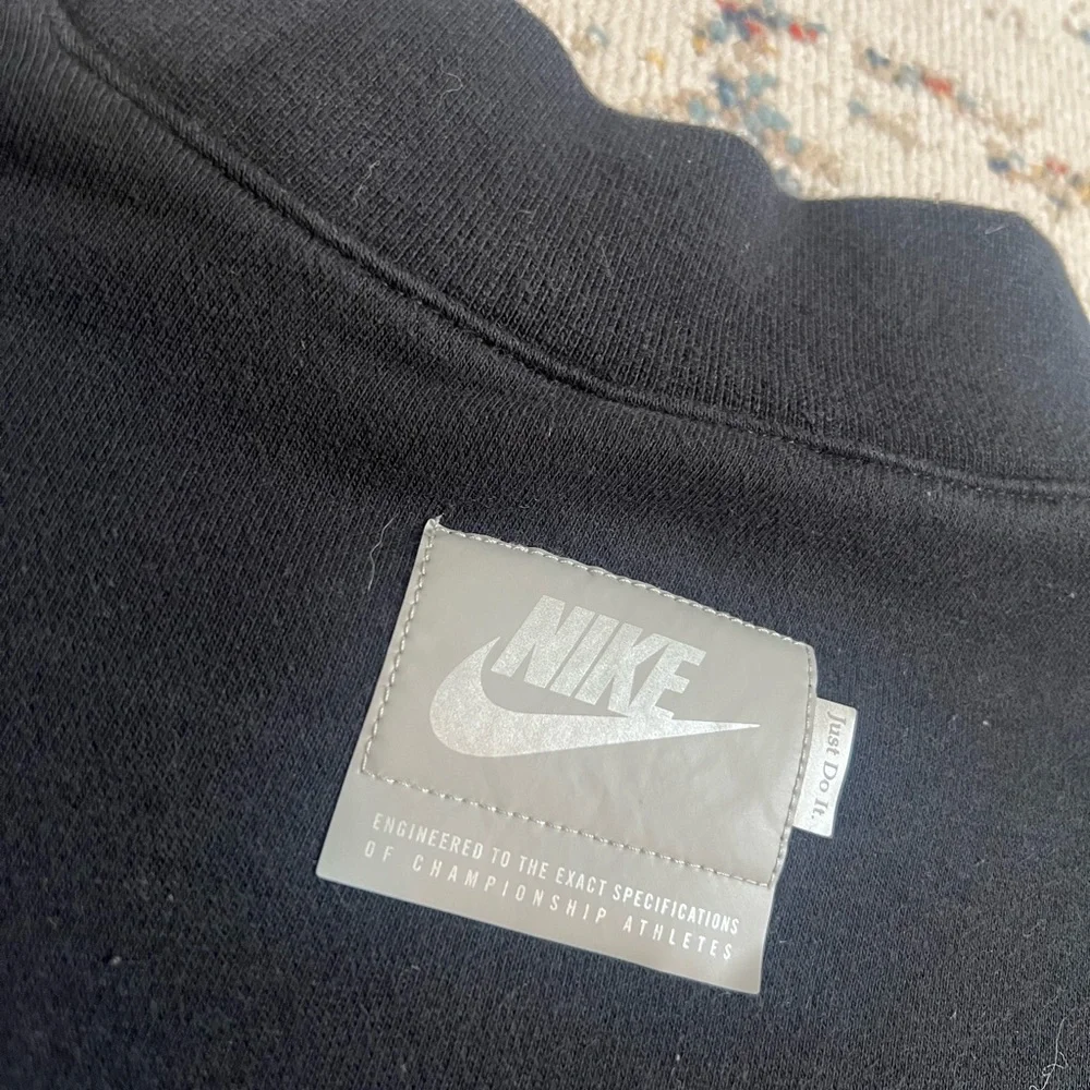 Nike Black Sweatshirt with side Button Details